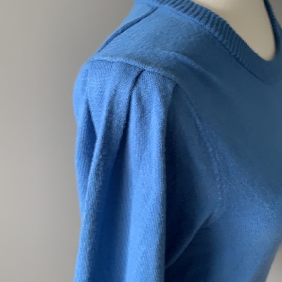 MAGASHONI Light Blue Crewneck Sweater - Picture 5 of 10